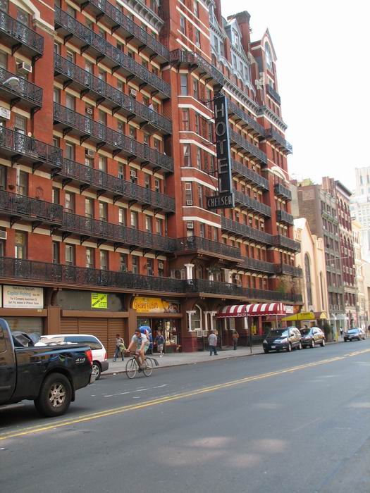 legendární chelsea hotel