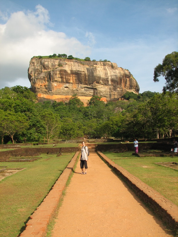 Sigiriya - ivoš na cestě
