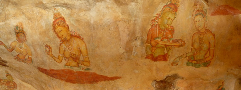 Sigiriya - nahatý holky