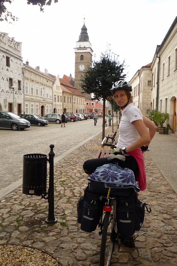 Slavonice - ivoš jede