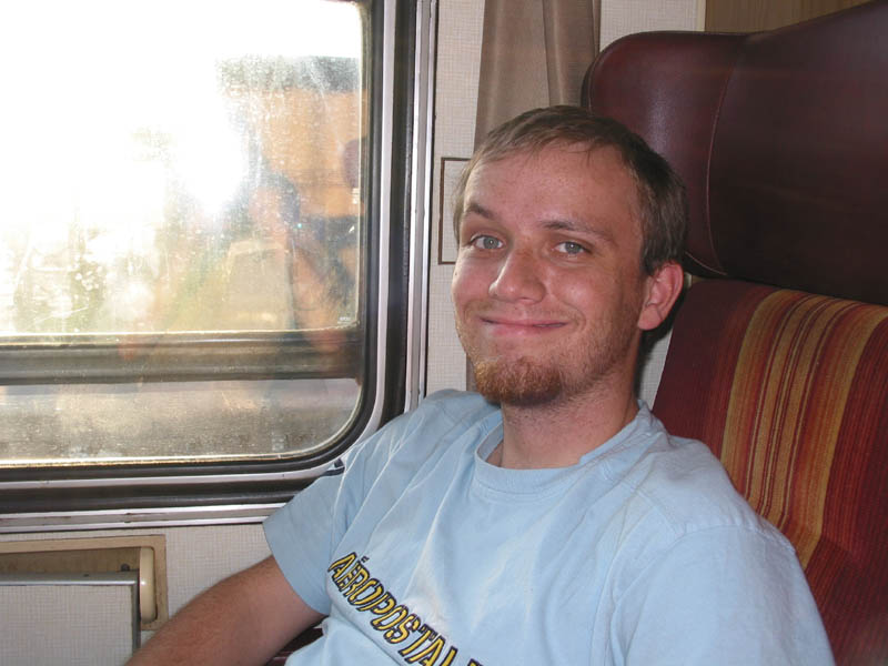 Rupek přijíždějící Košičanem do Prahy