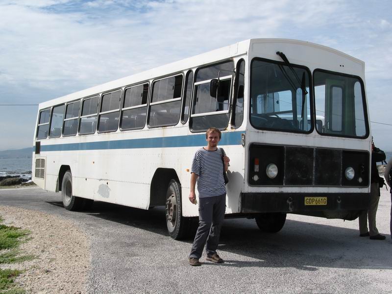 Robben island - Místní autobus