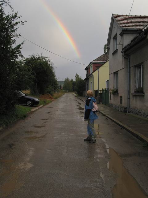 Duha s holčičkou
