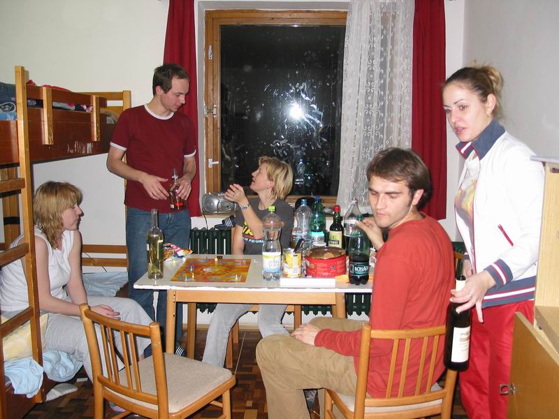 Skupinka u veselé hry