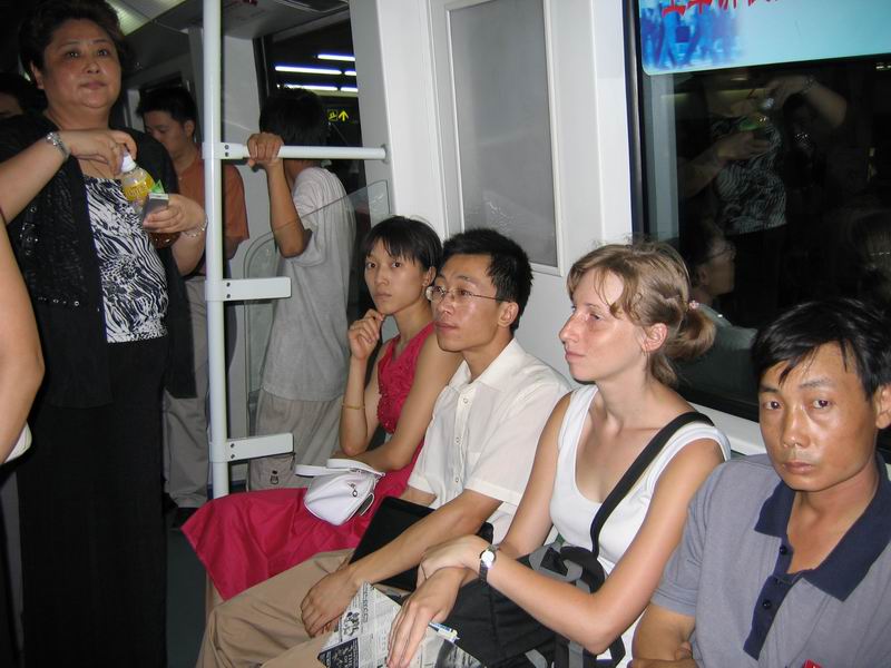 Shanghai - Ivoš v metru