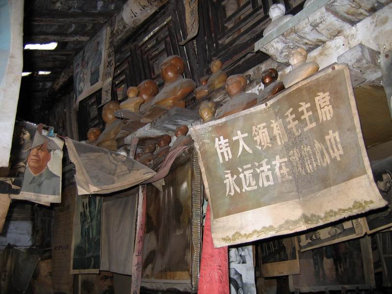 Chengdu - Maovo muzeum pana Wanga