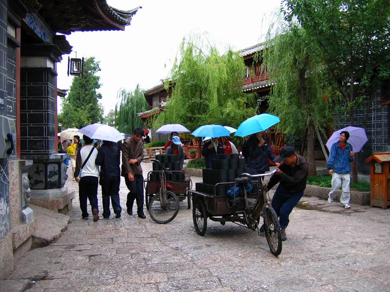 Lijiang - uhlíři