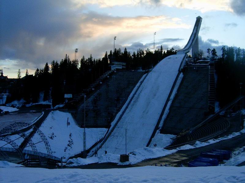 skokanský můstek Holmenkolen
